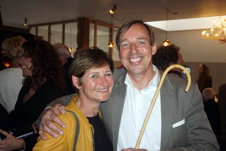 Het echtpaar Fetsje Kleefstra en Henk Bles.